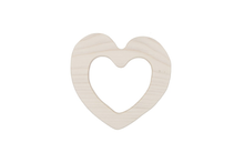 Load image into Gallery viewer, Wooden Natural Teethers Love