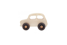 Load image into Gallery viewer, Wooden Natural Little French Car